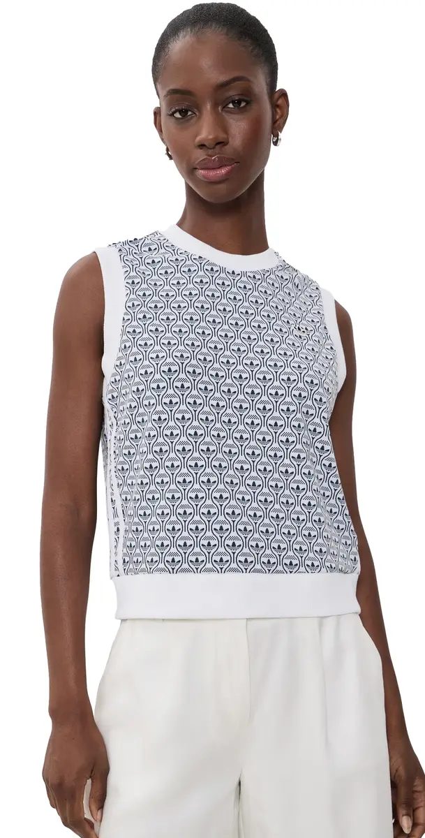 Adidas Golf Originals All Over Vest | Image 1 Adidas Golf Originals All Over Vest | Image 1