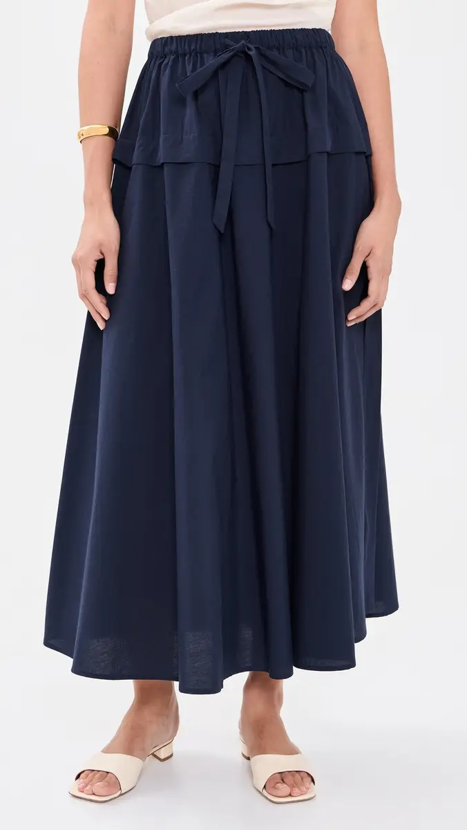 Polo Ralph Lauren Cotton Canvas Woven Midi Skirt | Thumbnail 2 Polo Ralph Lauren Cotton Canvas Woven Midi Skirt | Thumbnail 2