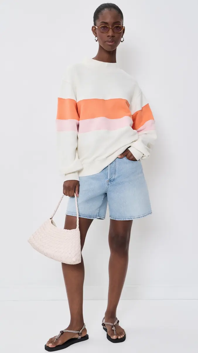 PARKE Vintage Stripe Sweatshirt | Thumbnail 5 PARKE Vintage Stripe Sweatshirt | Thumbnail 5