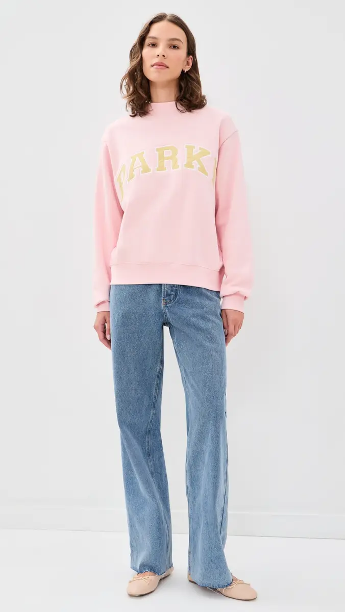 PARKE Varsity Mock Neck Sweatshirt | Thumbnail 5 PARKE Varsity Mock Neck Sweatshirt | Thumbnail 5
