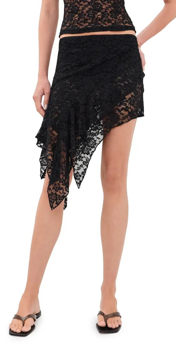 Lioness Palisades Mini Skirt Noir | Image 1 Lioness Palisades Mini Skirt Noir | Image 1
