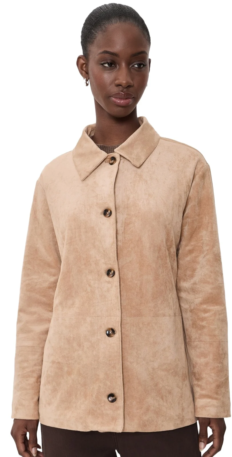 Vancouver Faux Suede Jacket