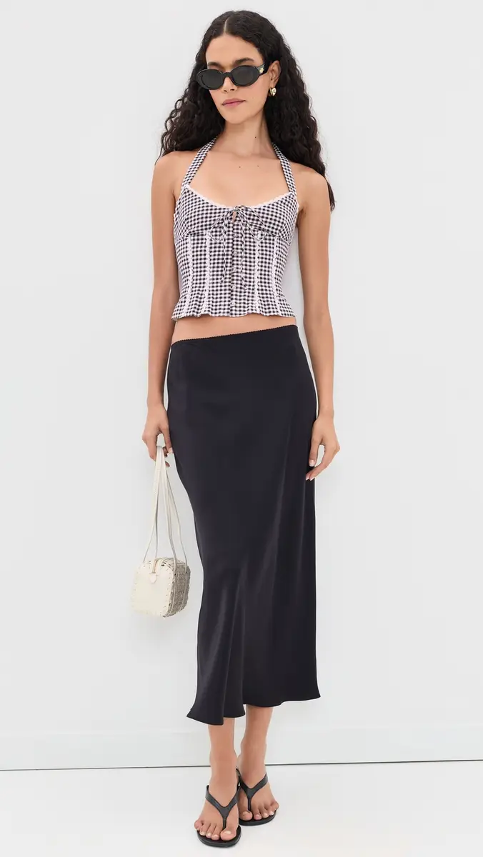 Guizio Marini Gingham Corset | Thumbnail 5 Guizio Marini Gingham Corset | Thumbnail 5