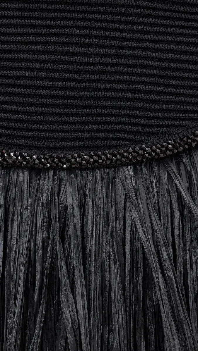 Aje Florentia Raffia Mini Dress | Thumbnail 6 Aje Florentia Raffia Mini Dress | Thumbnail 6