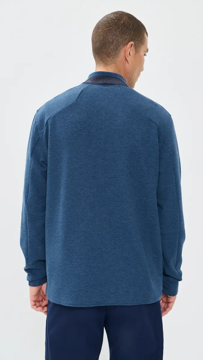 Greyson Troy Textured Fleece Quarter Zip Shirt | Thumbnail 3 Greyson Troy Textured Fleece Quarter Zip Shirt | Thumbnail 3