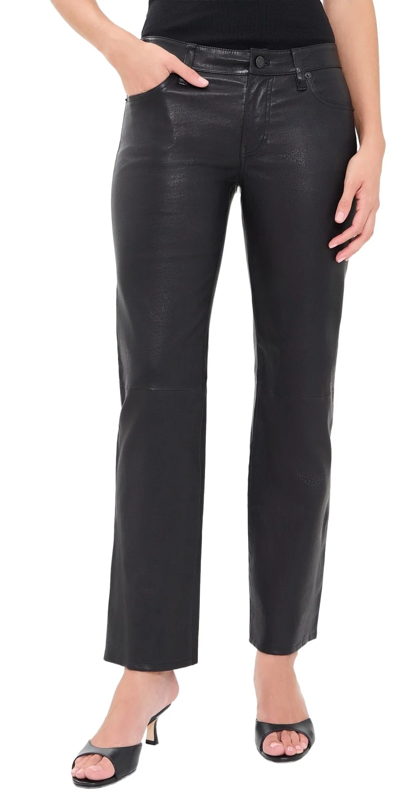 The Leather Cigarette Pants