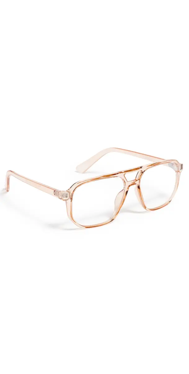 The Book Club The Atticus Blue Light Glasses Sand One Size | Image 1 The Book Club The Atticus Blue Light Glasses Sand One Size | Image 1