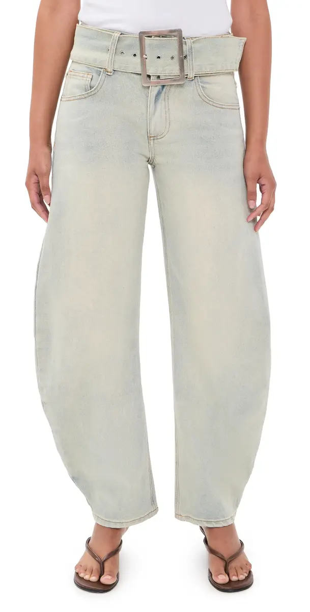 LIONESS Dynasty Jeans Camel | Image 1 LIONESS Dynasty Jeans Camel | Image 1