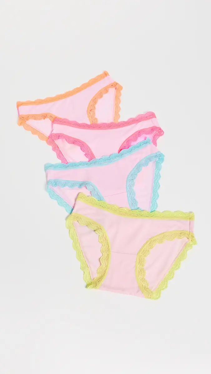 Stripe & Stare Original Knicker Panties 4 Pack | Thumbnail 2