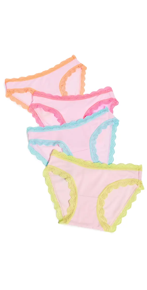 Stripe & Stare Original Knicker Panties 4 Pack | Image 1 Stripe & Stare Original Knicker Panties 4 Pack | Image 1