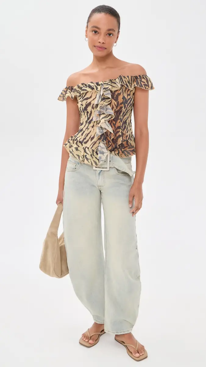 LIONESS Timeless Ruffle Top | Thumbnail 5 LIONESS Timeless Ruffle Top | Thumbnail 5
