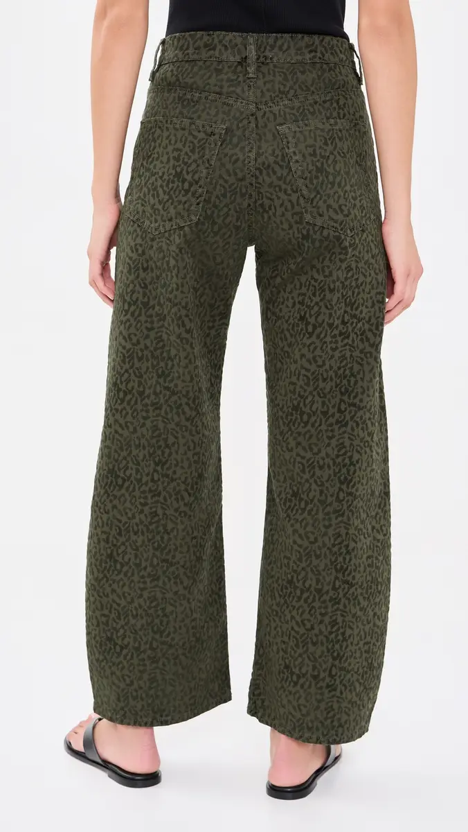 Frame The Bow Crop Flocked Jeans | Thumbnail 3 Frame The Bow Crop Flocked Jeans | Thumbnail 3