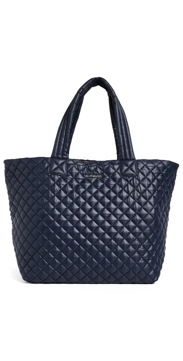 MZ Wallace Large Metro Deluxe Tote Navy One Size | Image 1 MZ Wallace Large Metro Deluxe Tote Navy One Size | Image 1