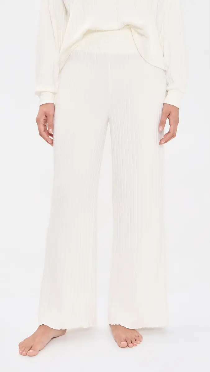Z Supply Dawn Smocked Rib Pants | Thumbnail 2 Z Supply Dawn Smocked Rib Pants | Thumbnail 2