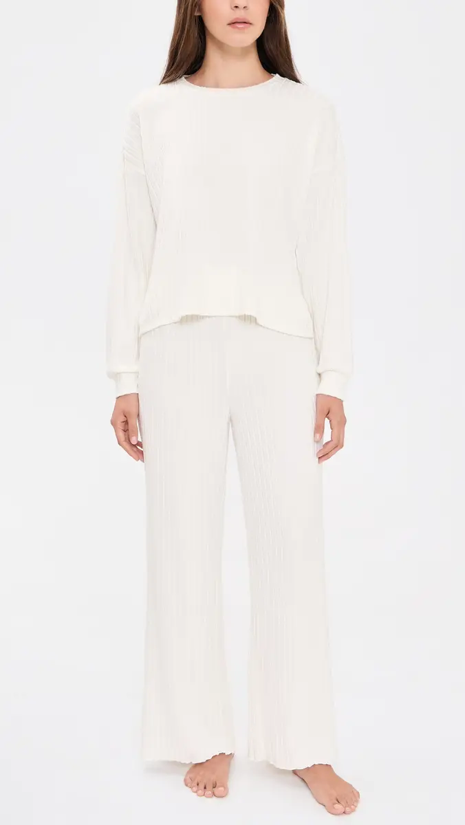 Z Supply Dawn Smocked Rib Pants | Thumbnail 5 Z Supply Dawn Smocked Rib Pants | Thumbnail 5