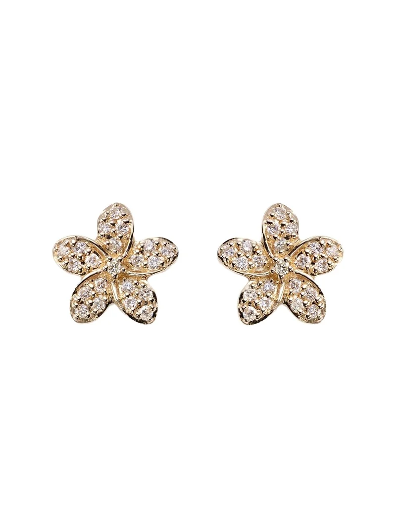 14kt gold earrings with diamonds 14kt gold earrings with diamonds