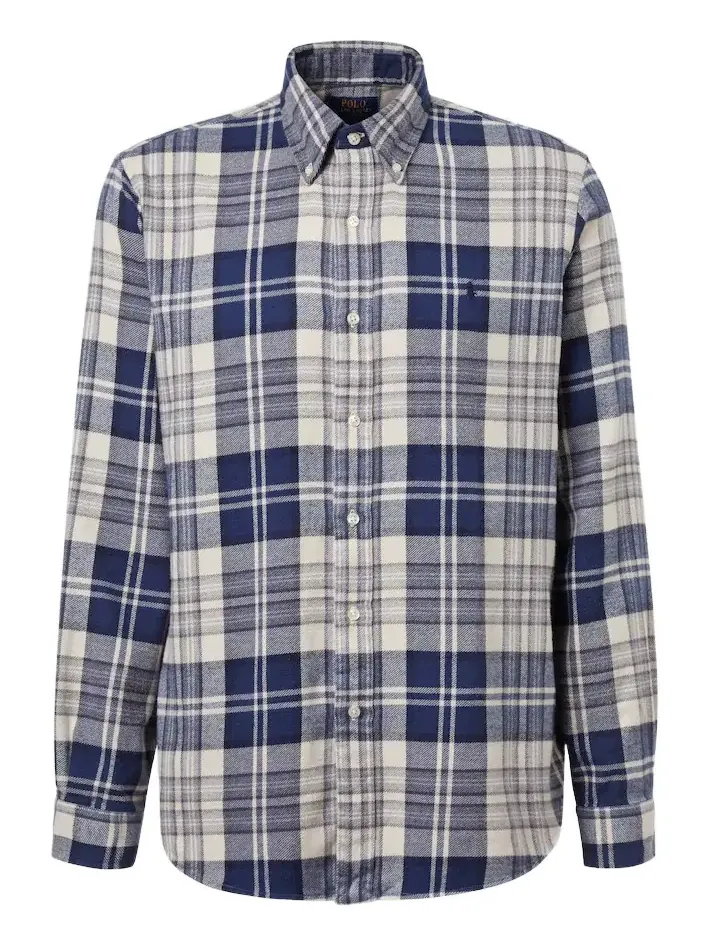 Plaid cotton shirt