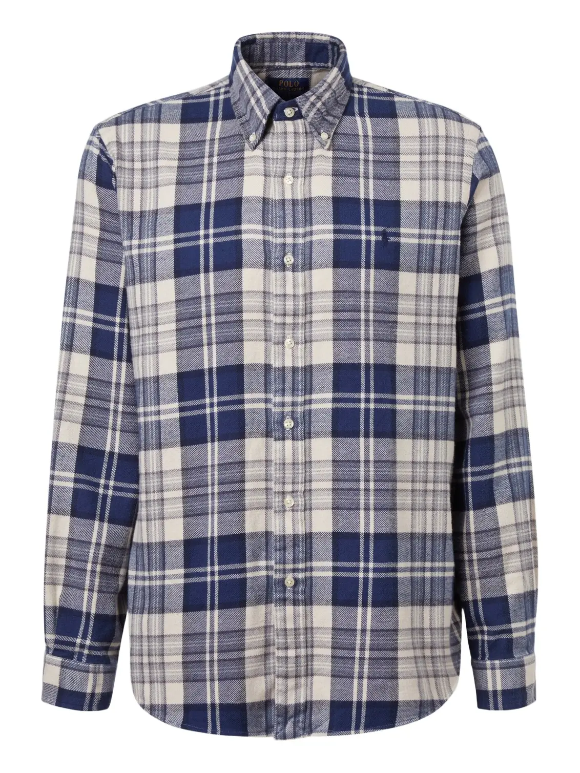 Plaid cotton shirt