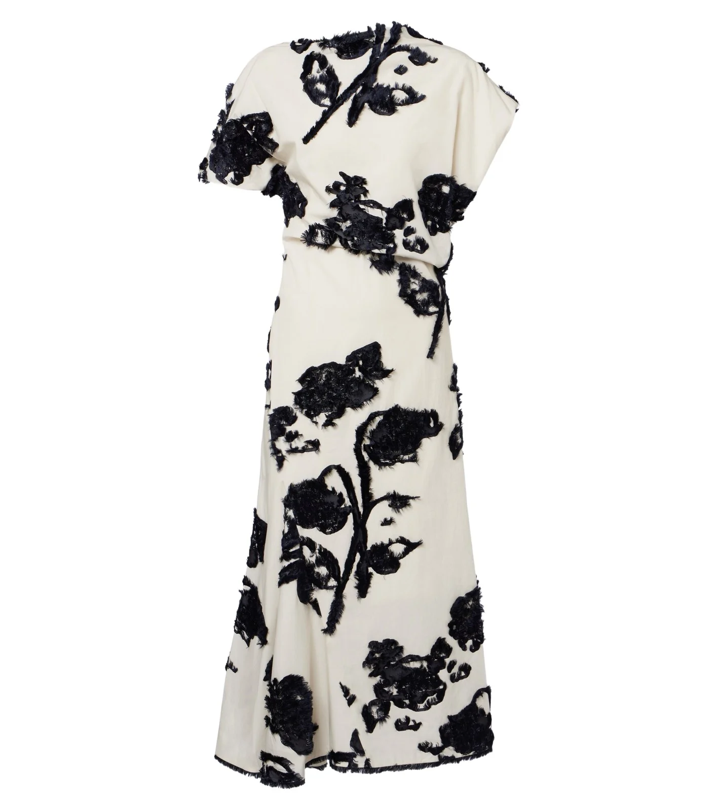 Erdem Fil coupé poplin midi dress