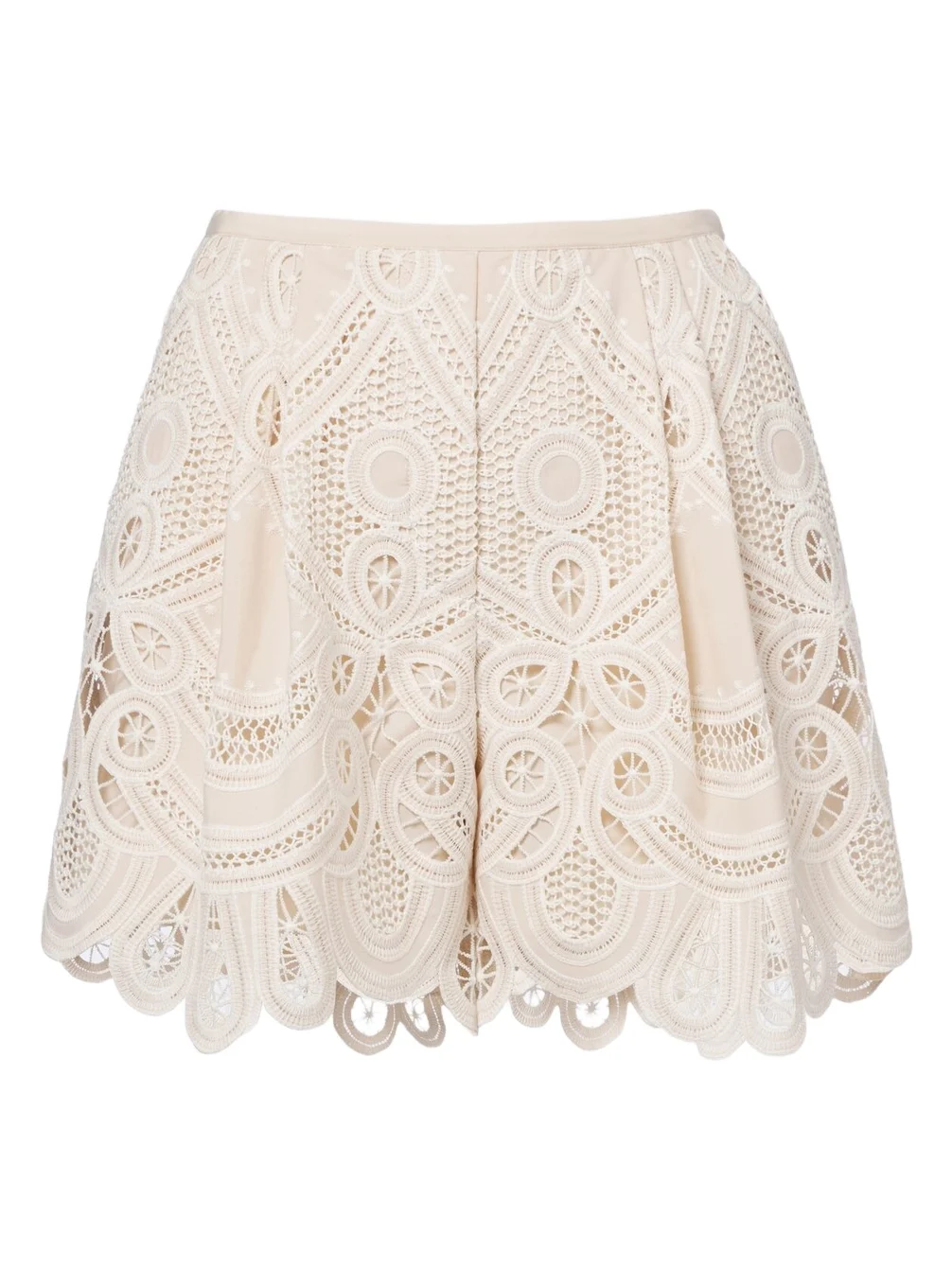 Elie Saab Macramé shorts