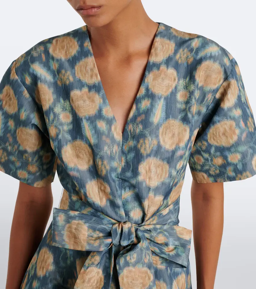 Markarian Margaretta belted floral gown | Thumbnail 5 Markarian Margaretta belted floral gown | Thumbnail 5