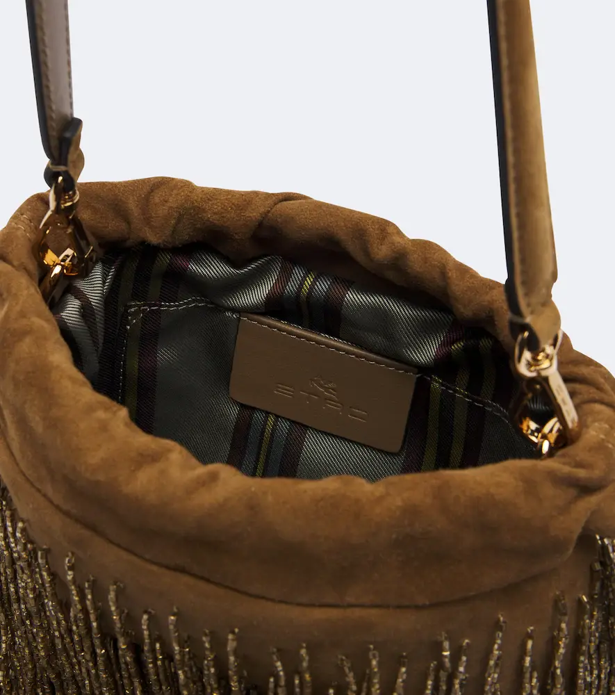 Etro Kalispera Small fringed suede shoulder bag | Thumbnail 3 Etro Kalispera Small fringed suede shoulder bag | Thumbnail 3