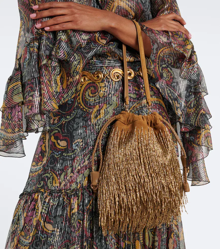 Etro Kalispera Small fringed suede shoulder bag | Thumbnail 5 Etro Kalispera Small fringed suede shoulder bag | Thumbnail 5