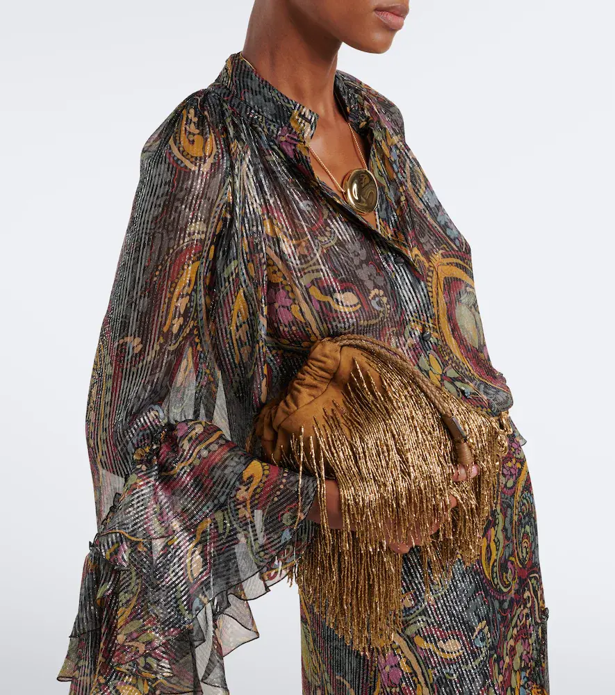 Etro Kalispera Small fringed suede shoulder bag | Thumbnail 6 Etro Kalispera Small fringed suede shoulder bag | Thumbnail 6