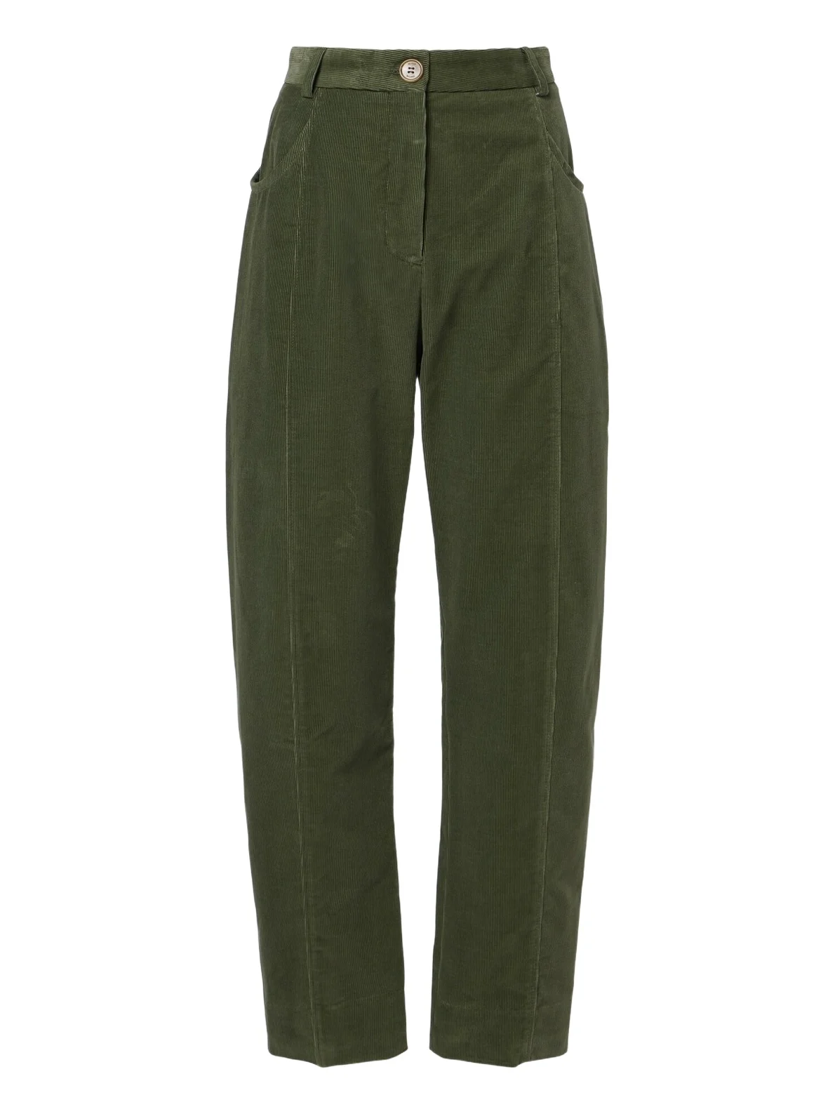 Blazé Milano Blazé Milano Sorraia cotton corduroy barrel-leg pants