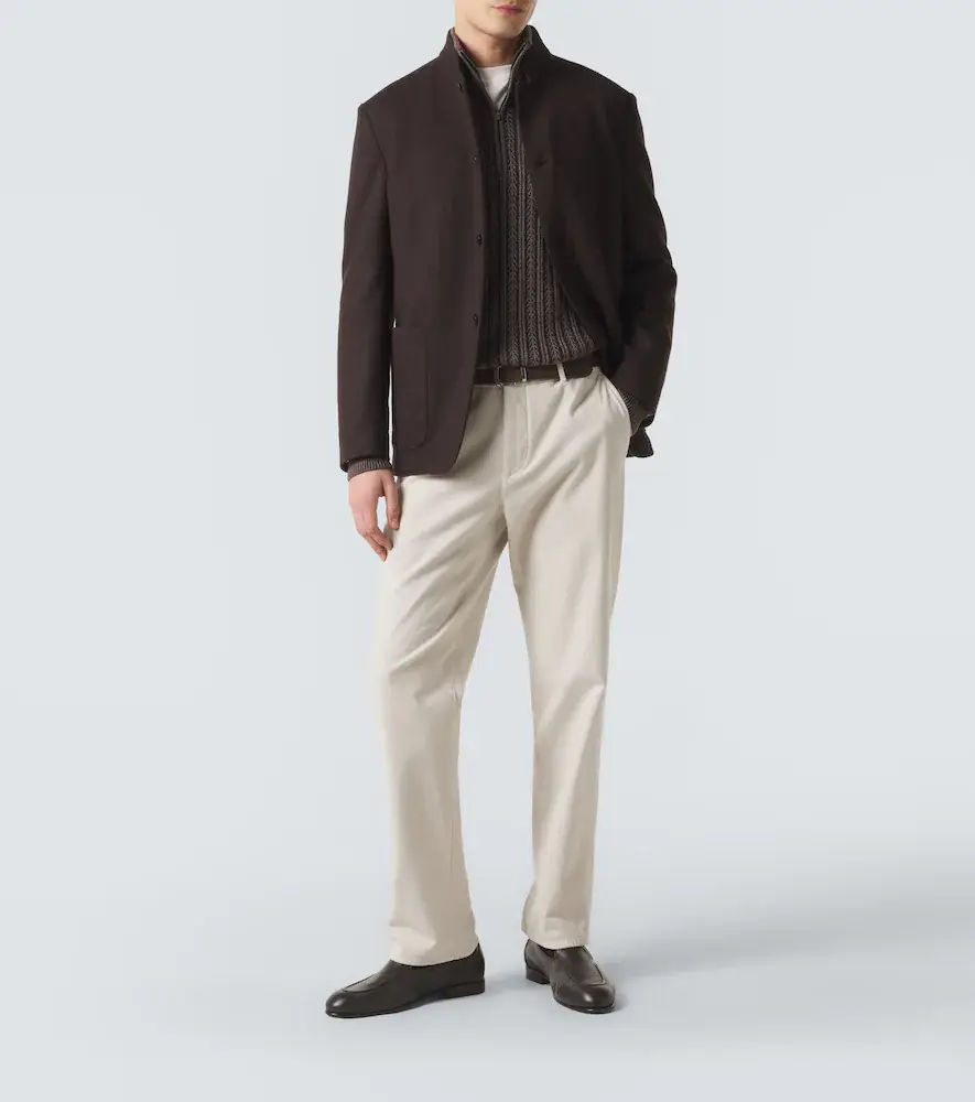 AGNONA Cashmere, wool, and silk half-zip sweater | Thumbnail 5 AGNONA Cashmere, wool, and silk half-zip sweater | Thumbnail 5
