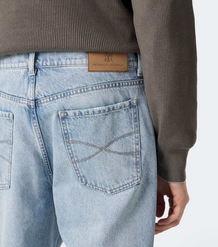 Brunello Cucinelli Distressed straight jeans | Thumbnail 2