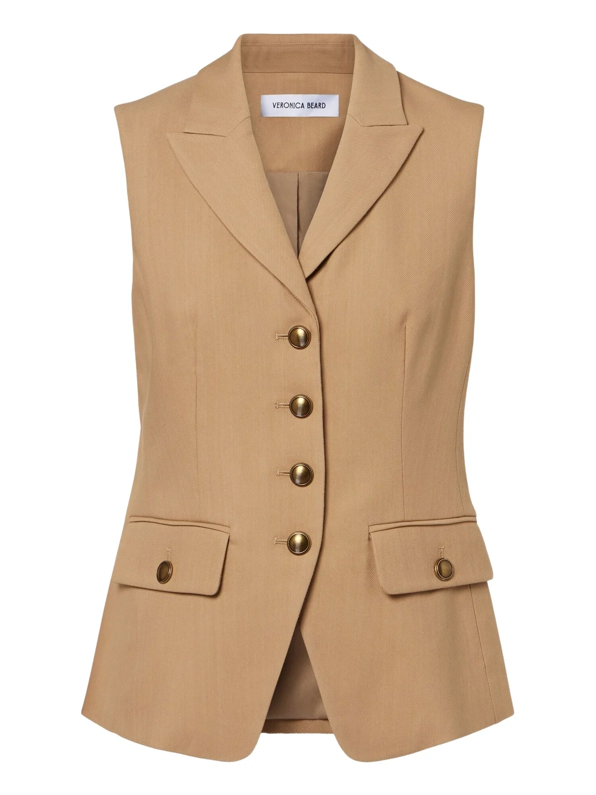 Veronica Beard Benny single-breasted vest