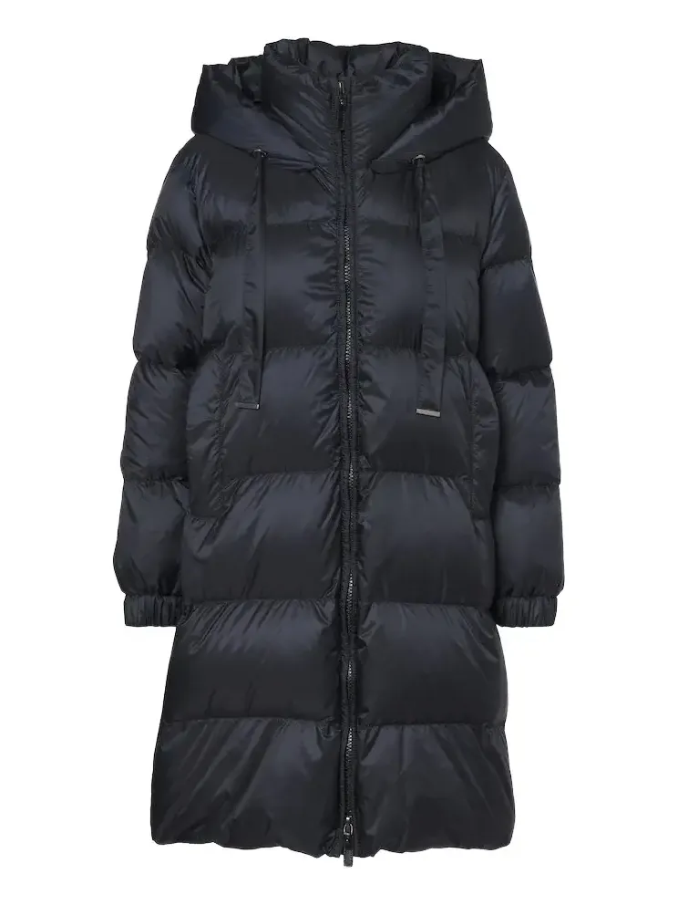 The Cube hooded quilted down coat The Cube hooded quilted down coat