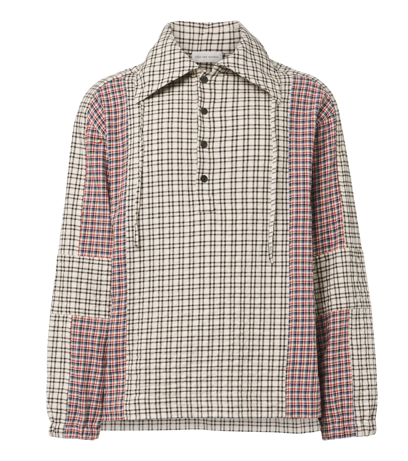 Checked cotton shirt