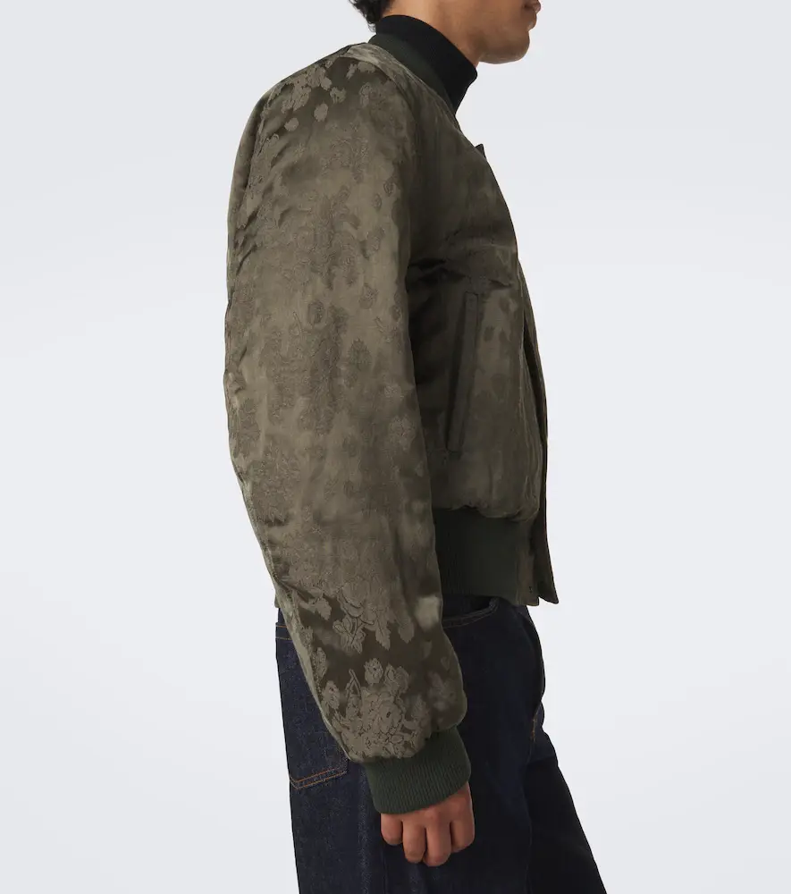 Dries Van Noten Floral jacquard bomber jacket | Thumbnail 5