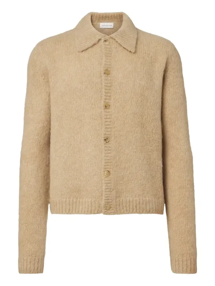 Alpaca and wool-blend cardigan Alpaca and wool-blend cardigan
