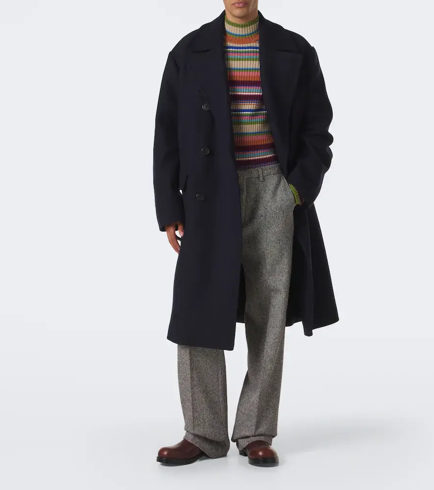 Dries Van Noten Double-breasted wool-blend coat | Thumbnail 6 Dries Van Noten Double-breasted wool-blend coat | Thumbnail 6