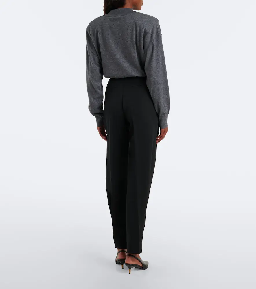 The Frankie Shop Doyer pleated wide-leg pants | Thumbnail 3 The Frankie Shop Doyer pleated wide-leg pants | Thumbnail 3