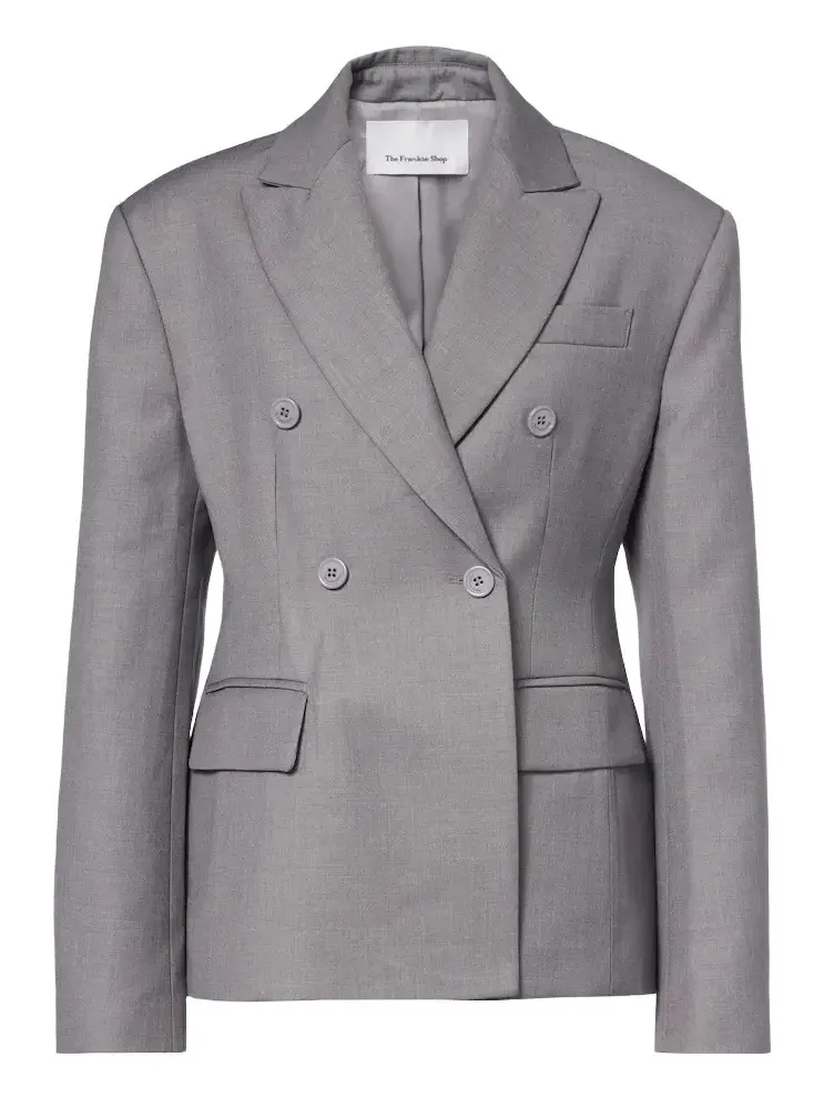 The Frankie Shop Dover double-breasted blazer