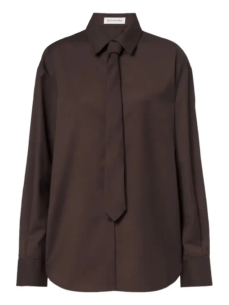 Peri tie-neck shirt Peri tie-neck shirt