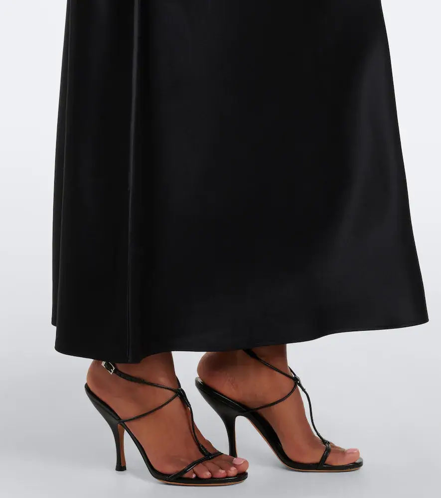 Joseph Isaak silk satin maxi skirt | Thumbnail 3 Joseph Isaak silk satin maxi skirt | Thumbnail 3