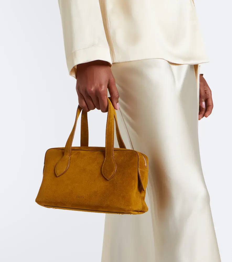 Joseph Loaf Mini suede top-handle bag | Thumbnail 4