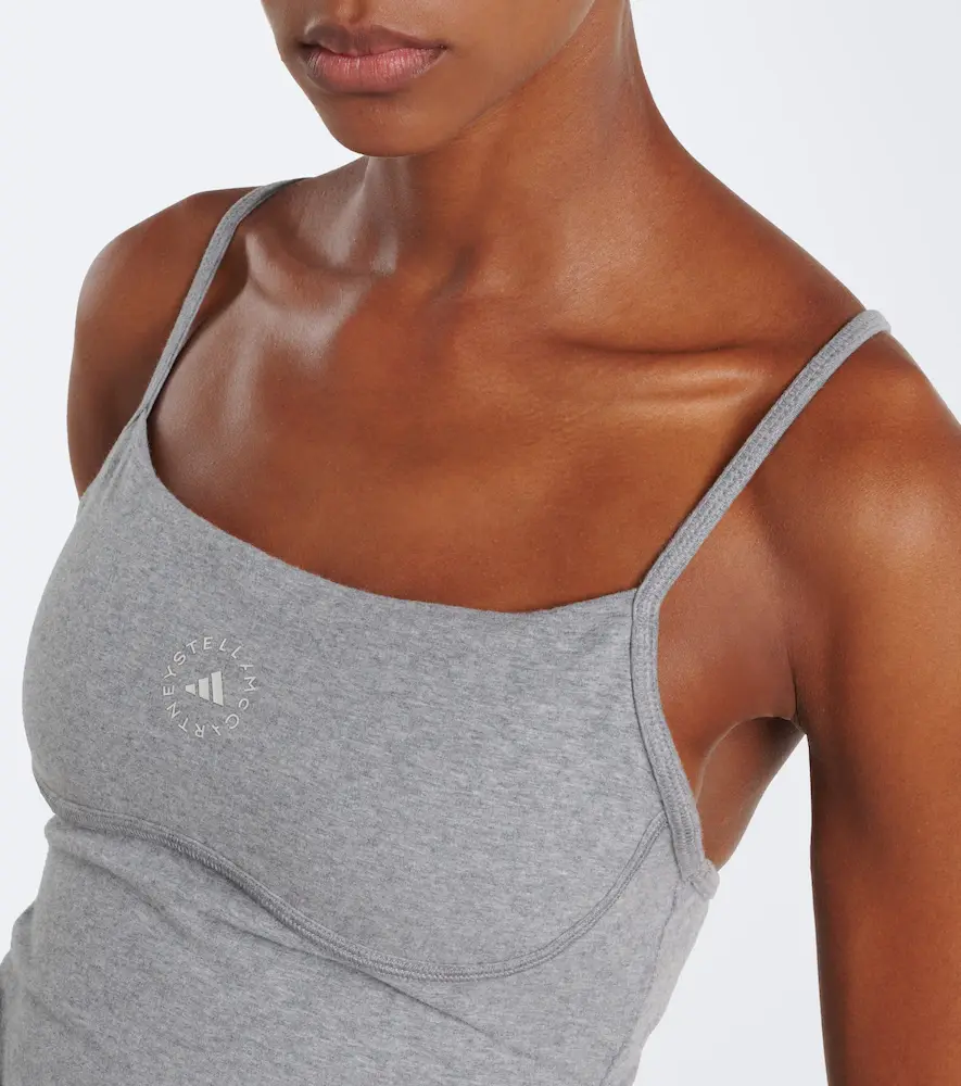 adidas by Stella McCartney Logo jersey tank top | Thumbnail 2
