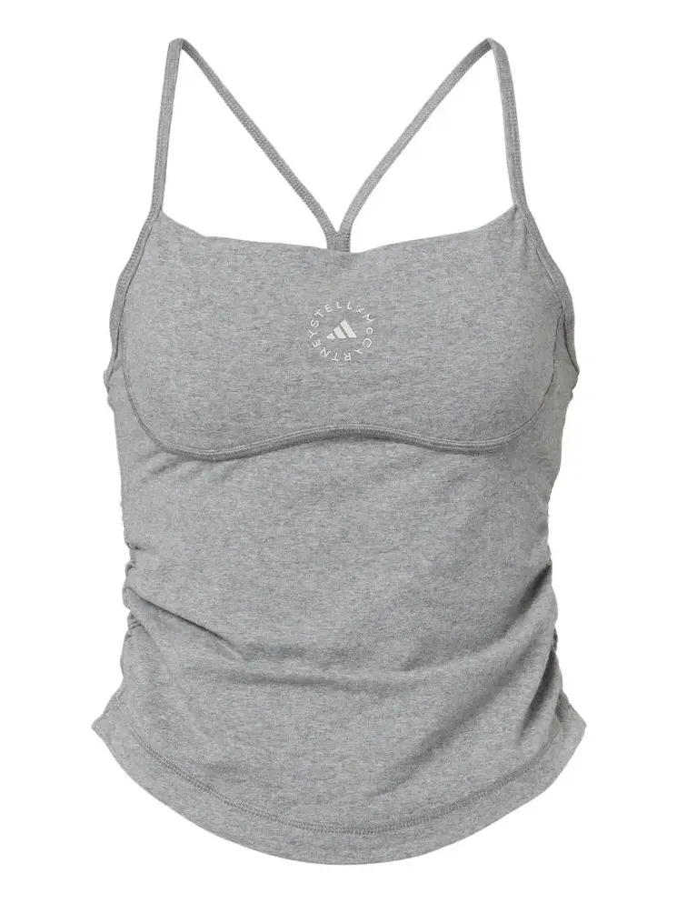 Logo jersey tank top Logo jersey tank top