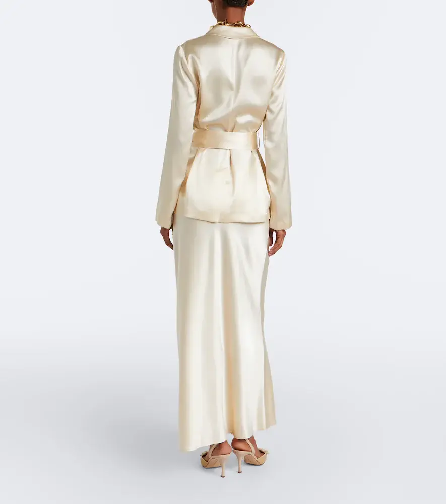 Joseph Isaak silk satin maxi skirt | Thumbnail 6 Joseph Isaak silk satin maxi skirt | Thumbnail 6