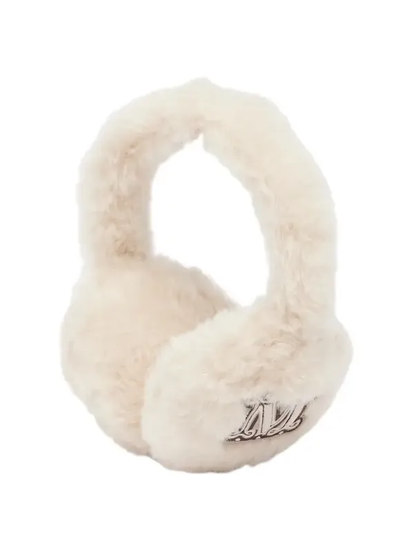 Alpaca, wool, and silk teddy earmuffs Alpaca, wool, and silk teddy earmuffs