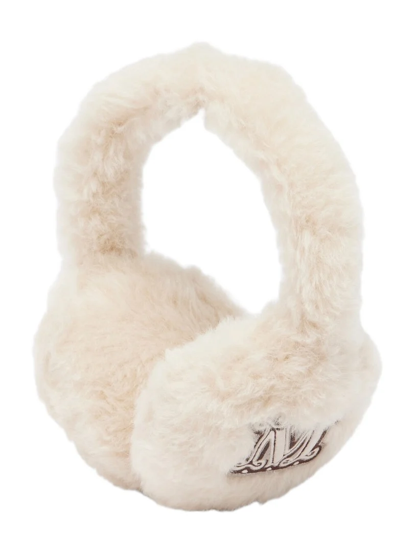 Alpaca, wool, and silk teddy earmuffs Alpaca, wool, and silk teddy earmuffs