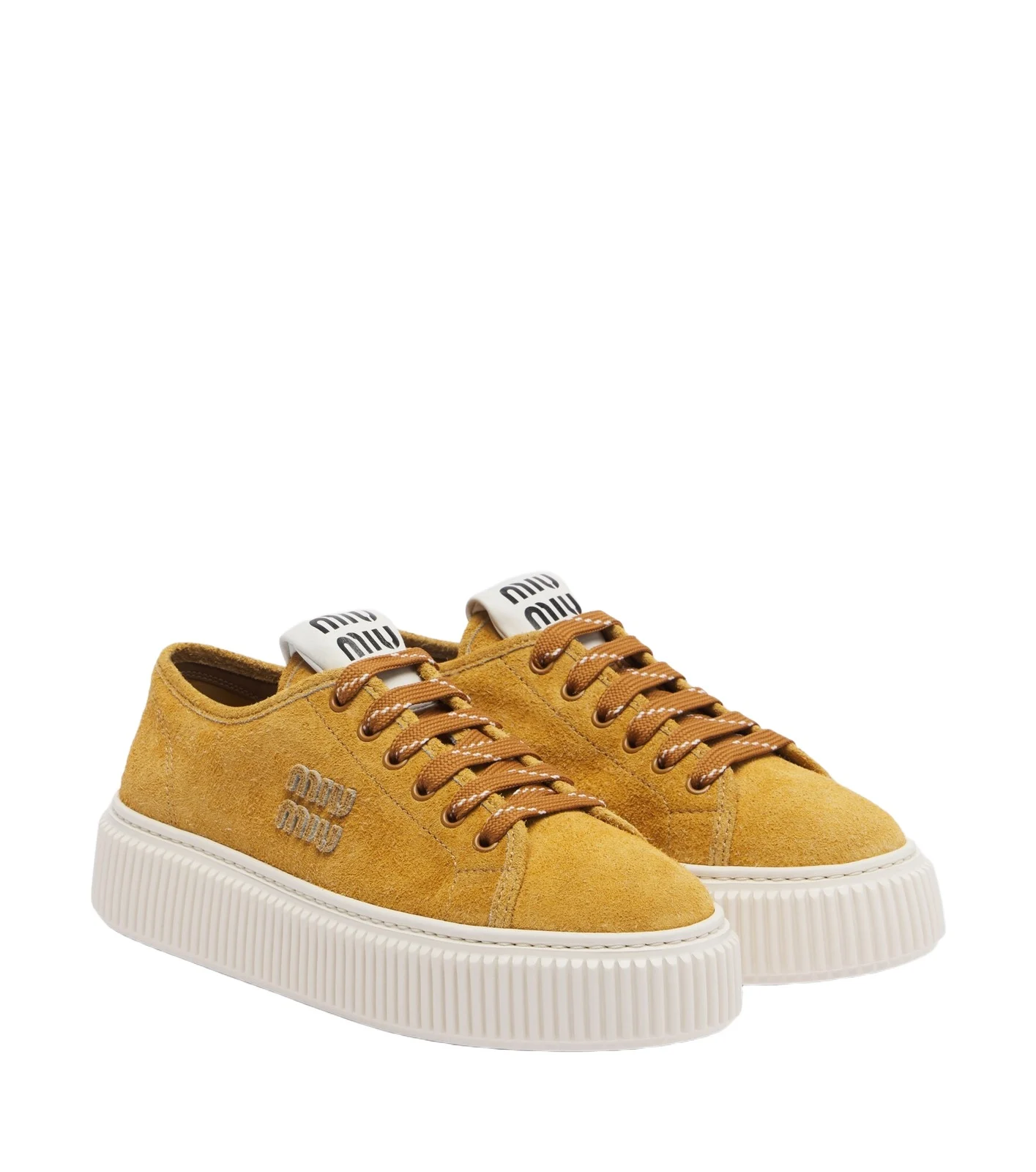 Miu Miu Suede platform sneakers