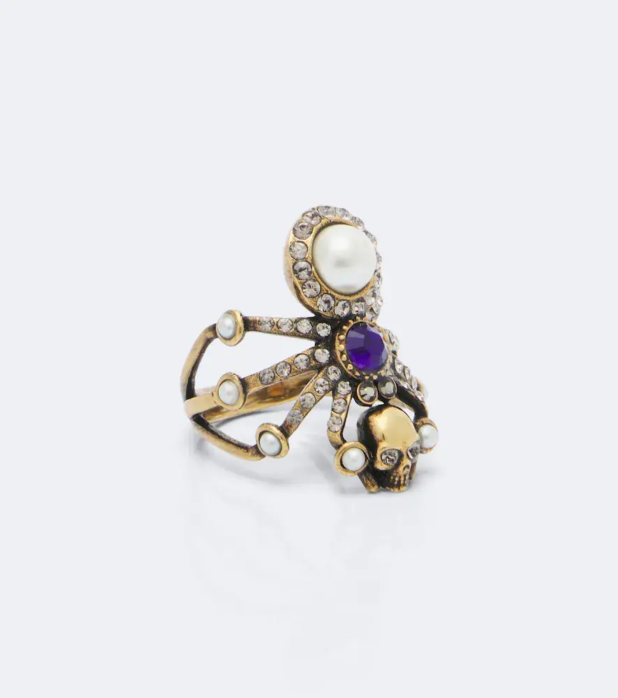 Alexander McQueen Spider embellished ring | Thumbnail 2 Alexander McQueen Spider embellished ring | Thumbnail 2