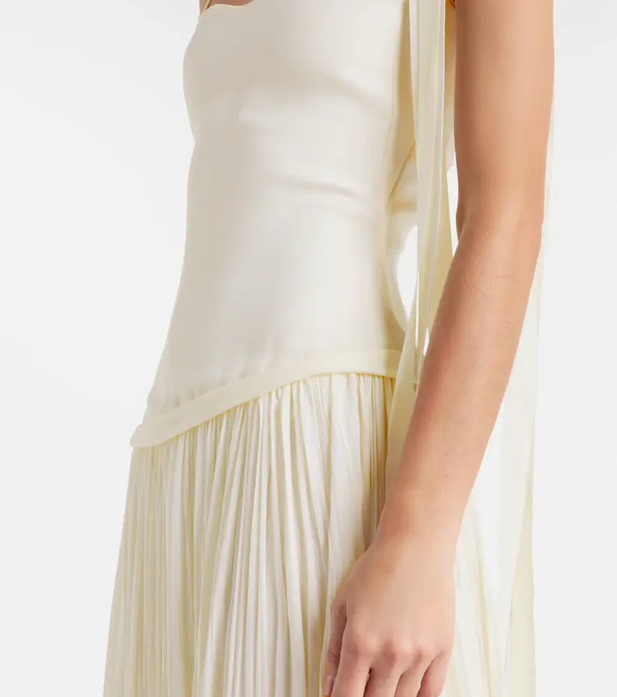 Marmar Halim Bridal Ana crêpe and chiffon gown | Thumbnail 6 Marmar Halim Bridal Ana crêpe and chiffon gown | Thumbnail 6